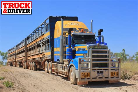 The best truck I've driven in Australia was this Kenworth T909 ...