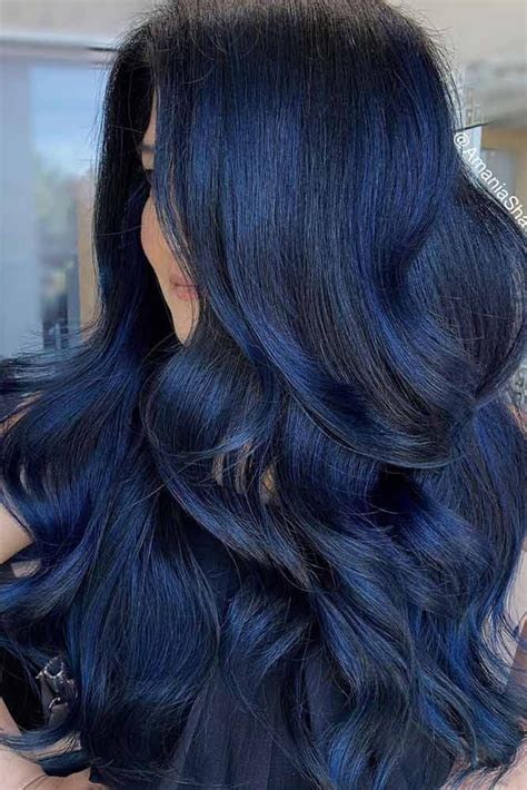 Black And Blue Hair Ideas