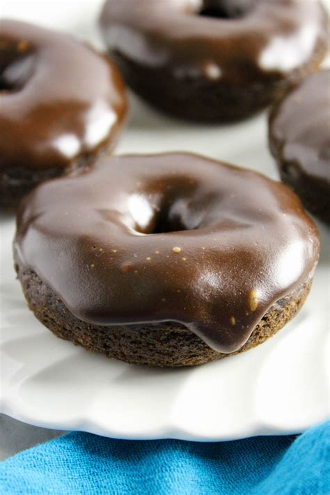 Vegan Double Chocolate Donuts | Baking You Happier