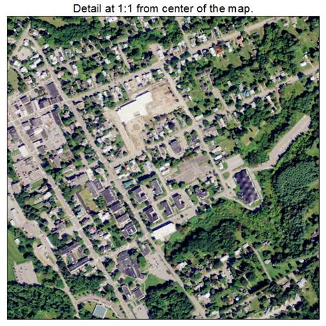 Aerial Photography Map of Farmington, ME Maine