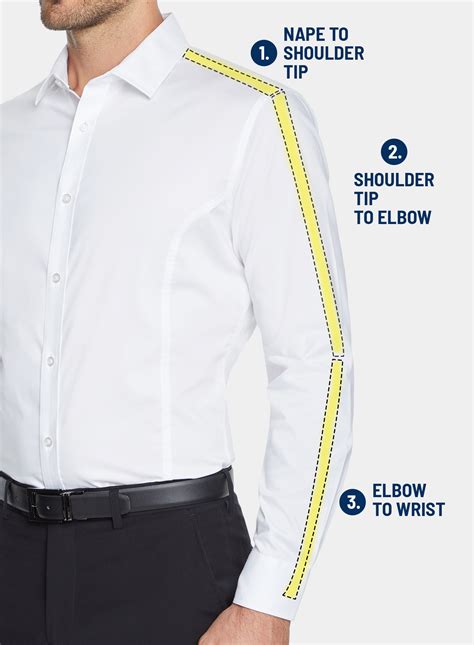 Proper Men's Dress Shirt Length & How to Measure