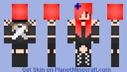 Warrior girl. Minecraft Skin