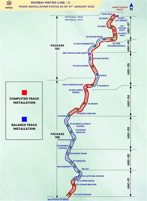 Tracking Mumbai Metro Line 3: With 84 Per Cent Work Completed, Phase 1 ...