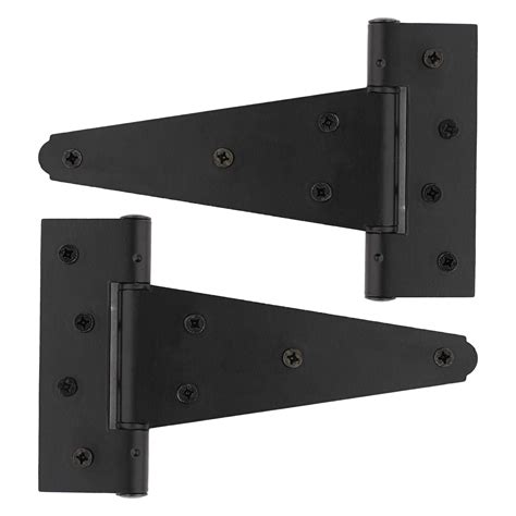 Buy Rural365 Triangle Door Hinge 2Pk - Extra Heavy 6 Inch T-Strap ...