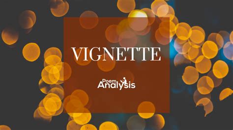 Vignette - Definition and Examples | Poem Analysis