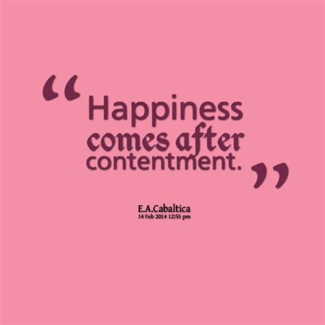 Contentment Quotes. QuotesGram