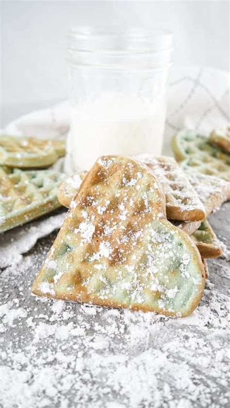 Easy Belgian Waffle Cookies - Life Begins With Dessert