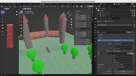 Blender | Creating Game Data | Castle Game Engine