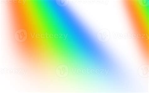 Rainbow color gradient for photo effect lighting overlay 14177186 PNG