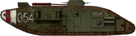 The Tank Mark V was the last of its lineage to serve in WWI