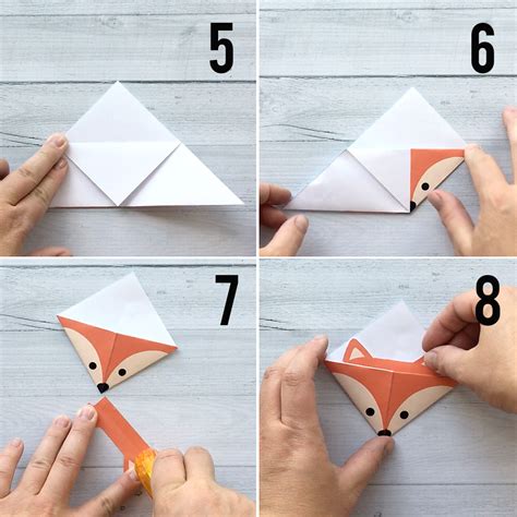 DIY woodland animals origami bookmarks {print + fold} - It's Always Autumn