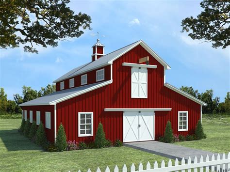 38 Best Photos Barn Designs With Living Quarters / Metal Barn With ...