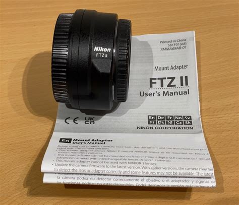 The new Nikkor Z 28mm f/2.8 lens (non-SE) and Nikon FTZ II adapter are ...