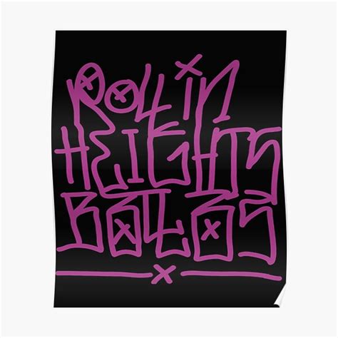 "Ballas Graffiti " Poster by SPDCreative | Redbubble