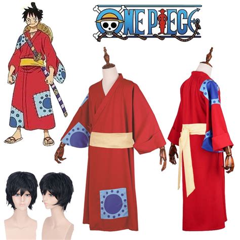 Specialty Clothing, Shoes & Accessories Luffy Cosplay Costume Outfit ...