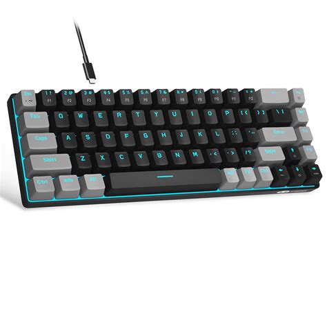 Buy MageGee Portable 60% Mechanical Gaming Keyboard, MK-Box LED Backlit ...