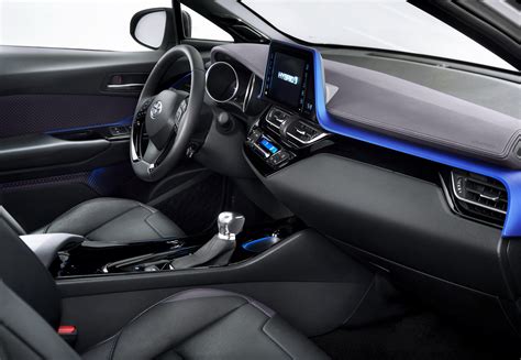 2017 Toyota C-HR Interior Design Unveiled - autoevolution