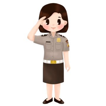 Indonesian Police Hd Transparent, Cute Indonesian Police Woman Or ...