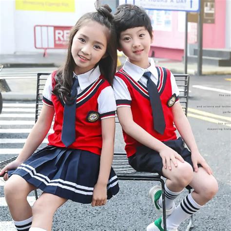 Children's suit 2018 New Summer School Uniform Set College Wind South ...