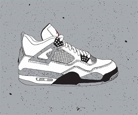 Jordan Retro Sneaker Hypebeast Contour Line Art Minimalism Wall Decor ...