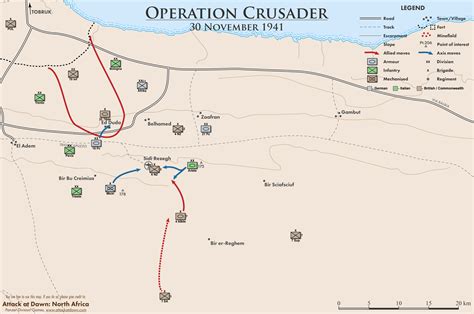 Maps of the Operation Crusader (part 2) feature - ModDB