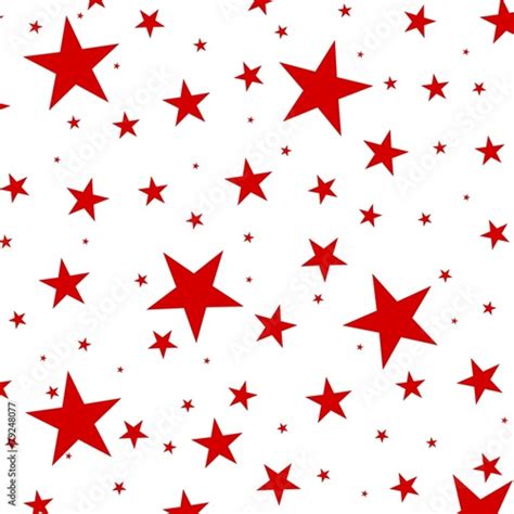 "Red stars on a white background illustration" Stock image and royalty ...