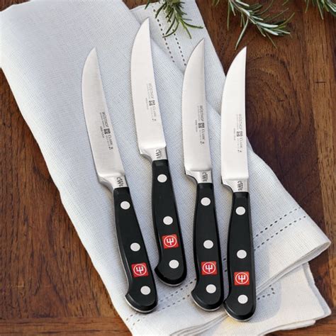 Wüsthof Classic 4-Piece Steak Knife Set | Williams Sonoma