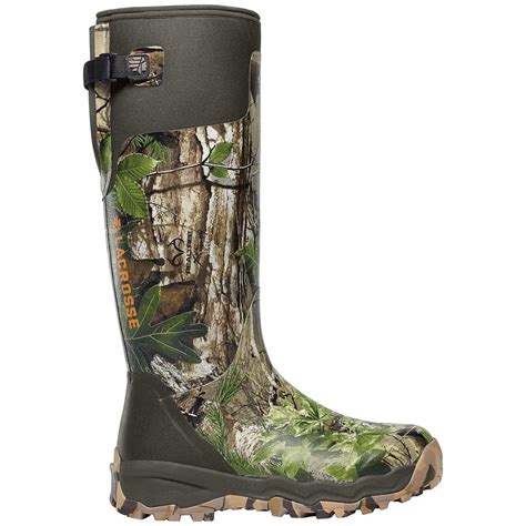 LaCrosse Men's 18" Alphaburly Pro Rubber Hunting Boots, Realtree Xtra ...