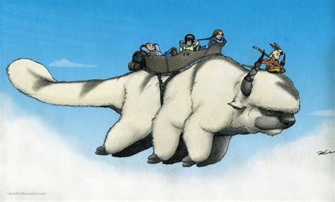 Appa In Flight by RobtheDoodler | Avatar kyoshi, Avatar the last ...