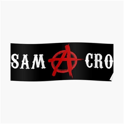 "SOA" Poster for Sale by SvartInk | Redbubble