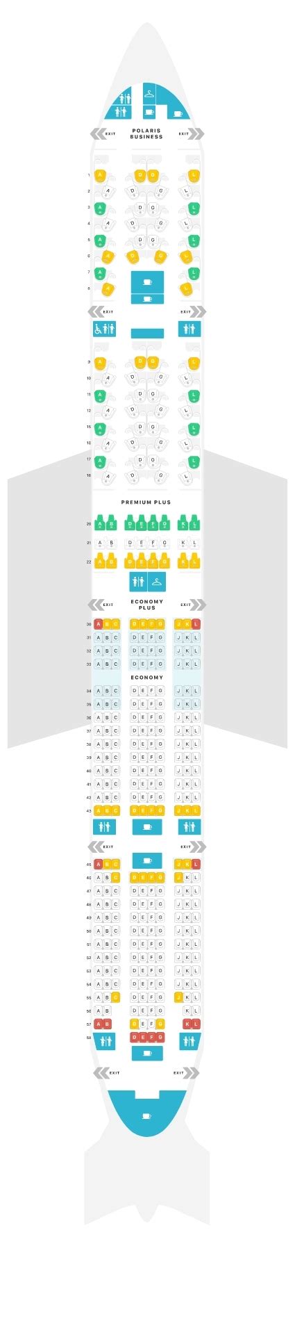 Delta Boeing 777 300er Seat Map | Elcho Table