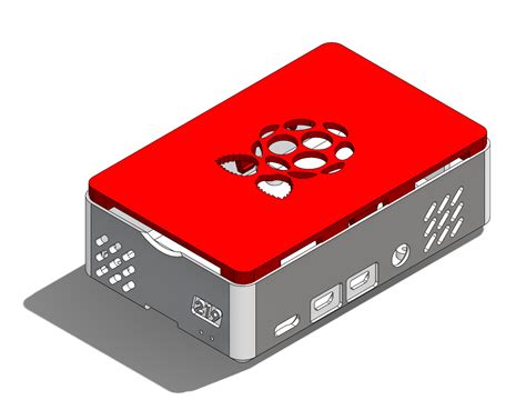 Raspberry Pi 3D Printed Case to Cool from 219 Design