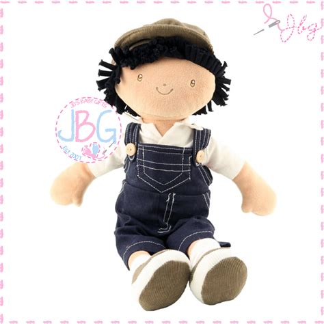 Personalised boys rag doll