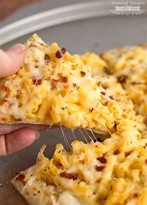 Easy Mac and Cheese Pizza Recipe - Scattered Thoughts of a Crafty Mom ...