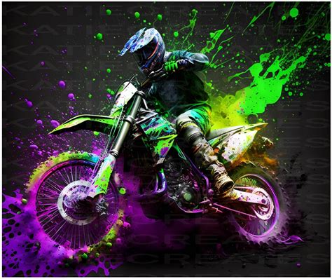 Kawasaki Dirt Bike Monster Energy Wallpaper