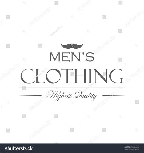 13,815 Men Clothing Store Logo Images, Stock Photos, 3D objects ...