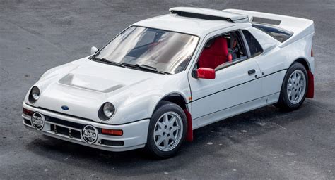 Low-Mileage 1986 Ford RS200 Is An Extremely Desirable Road-Going Rally ...