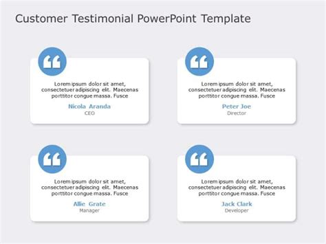 Testimonial Templates Free