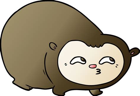 cartoon wombat character 12416176 Vector Art at Vecteezy