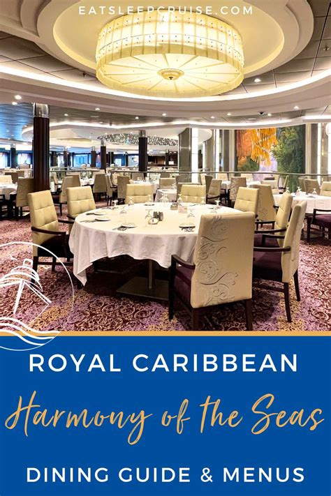 Harmony of the Seas Restaurants Dining Guide with Menus 2 ...