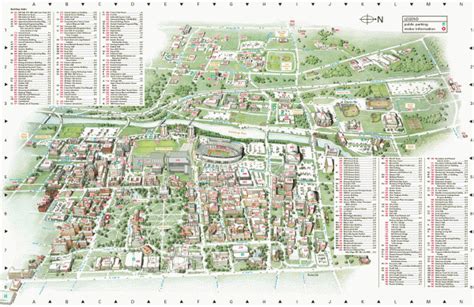 University Of Dayton Campus Map Printable