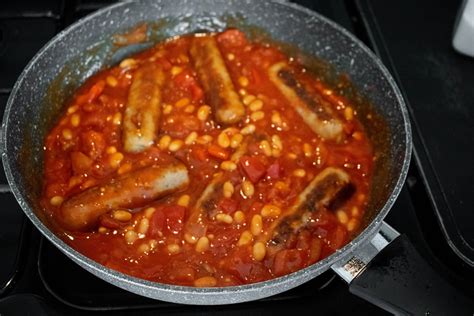 Sausage & Baked Bean Casserole Recipe | Hint Of Helen