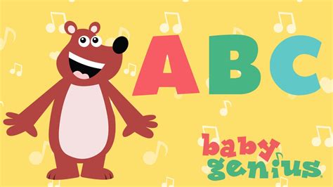 The ABC Song | Nursery Rhyme Cartoons for Kids | Baby Genius - YouTube