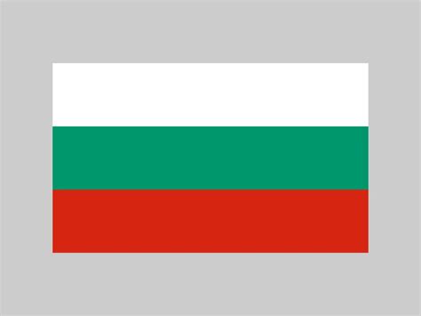 Bulgaria flag, official colors and proportion. Vector illustration ...