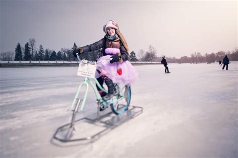 Ice Bikes of Buffalo on Ottawa's Rideau Canal - JVL PhotographyJVL ...