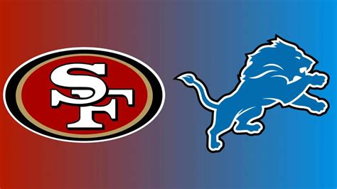 Detroit Lions vs. San Francisco 49ers Playoff History: NFC Championship ...