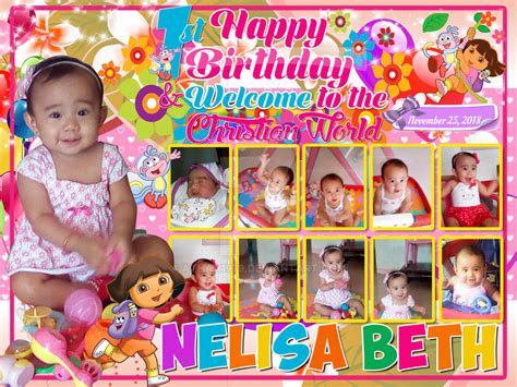 1st birthday tarpaulin sample by athan1979 on DeviantArt