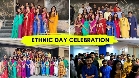 Ethnic Day Celebration in my office | Flashmob | Rampwalk | Singing ...