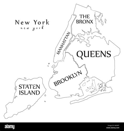 Map New York Boroughs – Get Latest Map Update