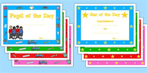 Star of the Day Certificate (teacher made) - Twinkl